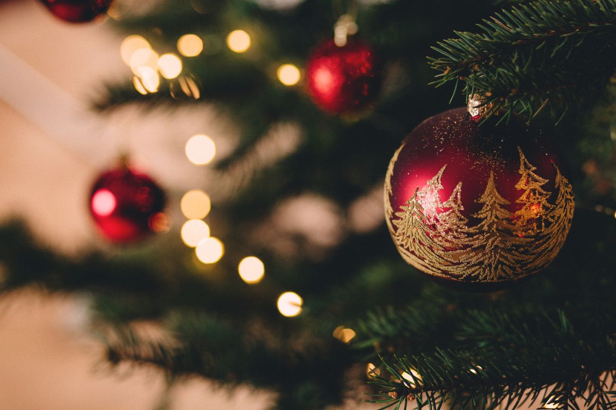 action sapin de noël 2m10