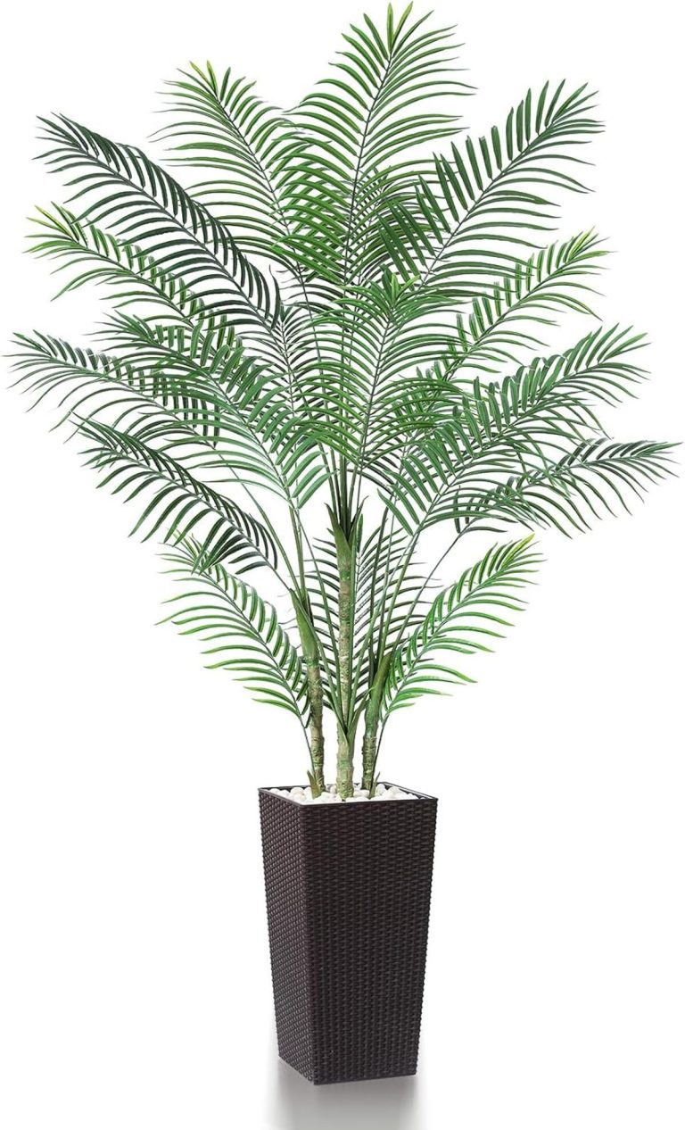 Operitacx 16 Pièces Arbres Palmier Miniature Plastique - Décoration Paysage Tropical Arbre Miniature Jeu Table