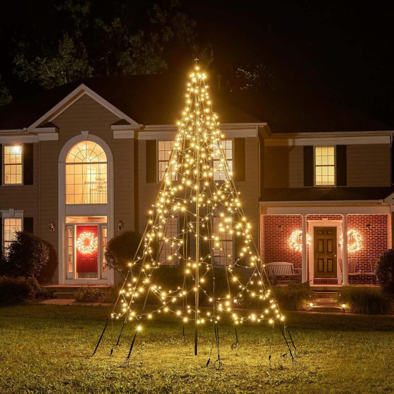 Kit Sapin De Noël LED DIY – Lumières Clignotantes Vertes, SODIAL Po2261