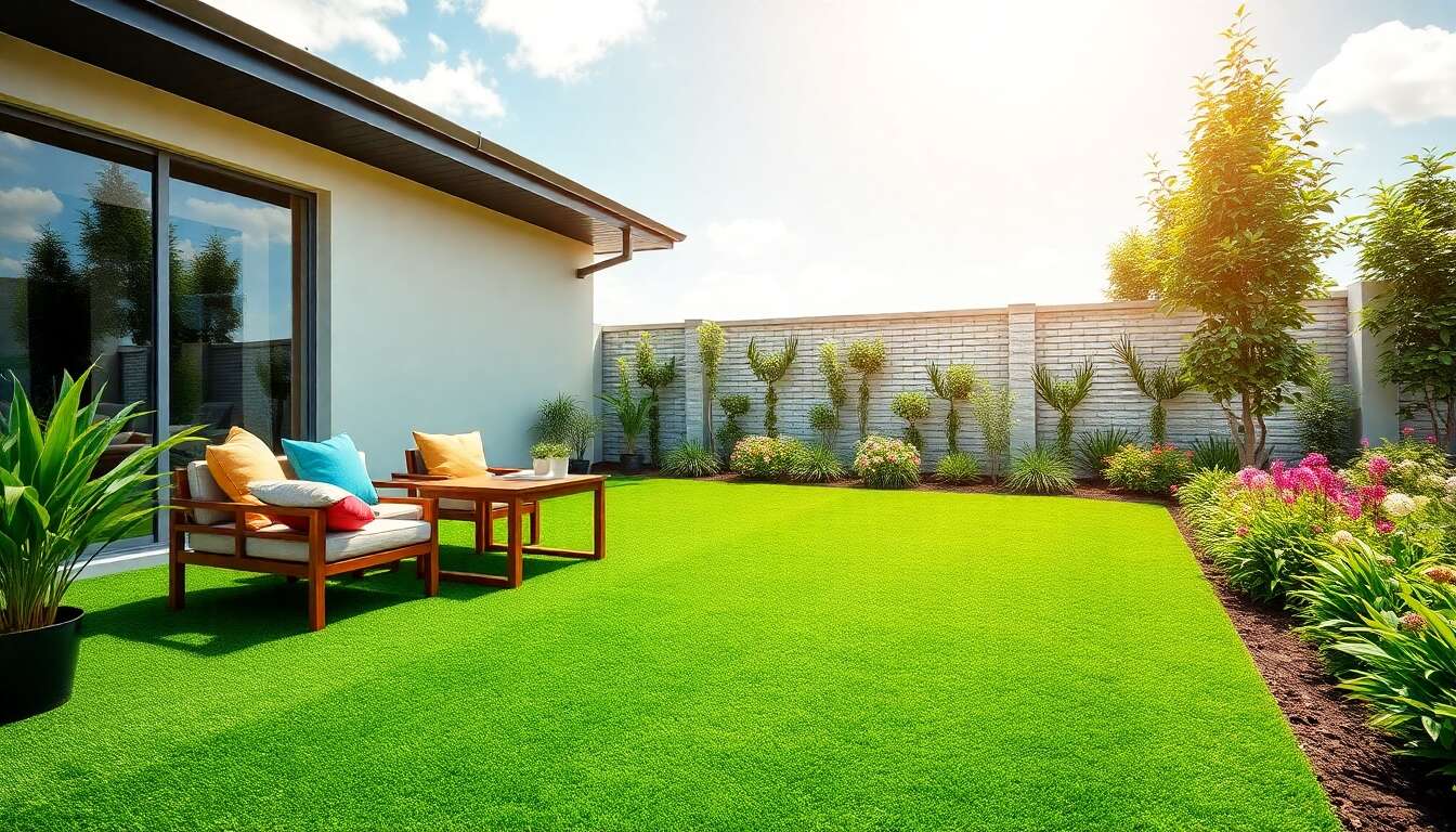 Les avantages du gazon artificiel pour votre jardin