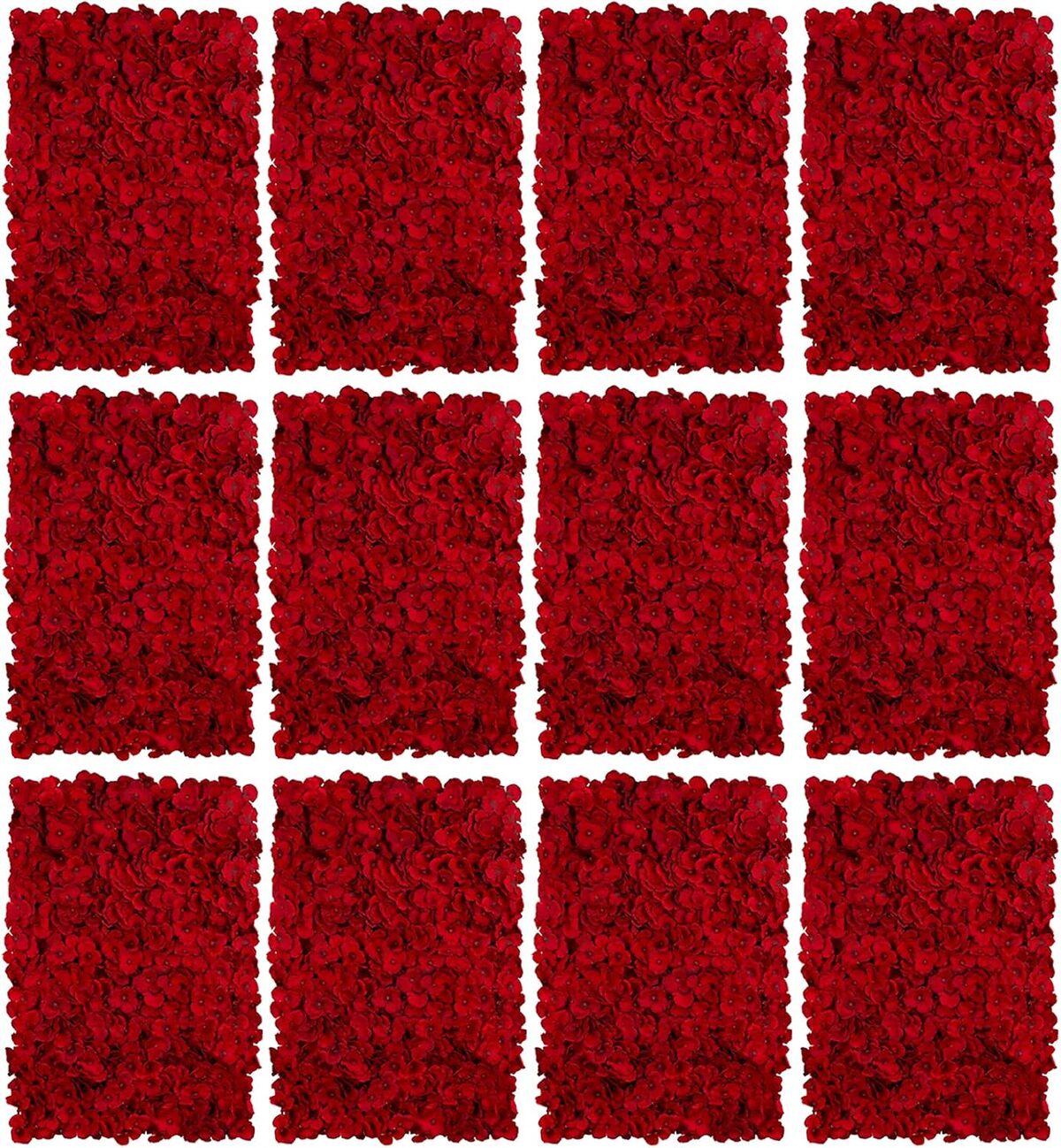 Avis : blosmon panneau mural hortensia rouge décoratif