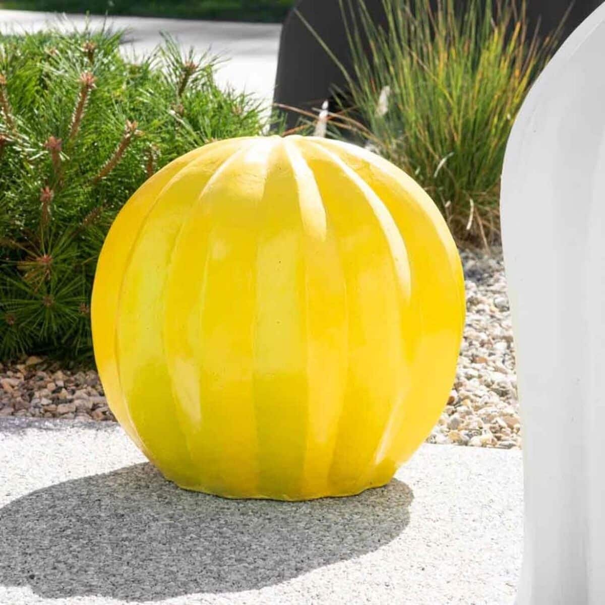 Avis statue jardin Wanda collection : cactus jaune 45cm