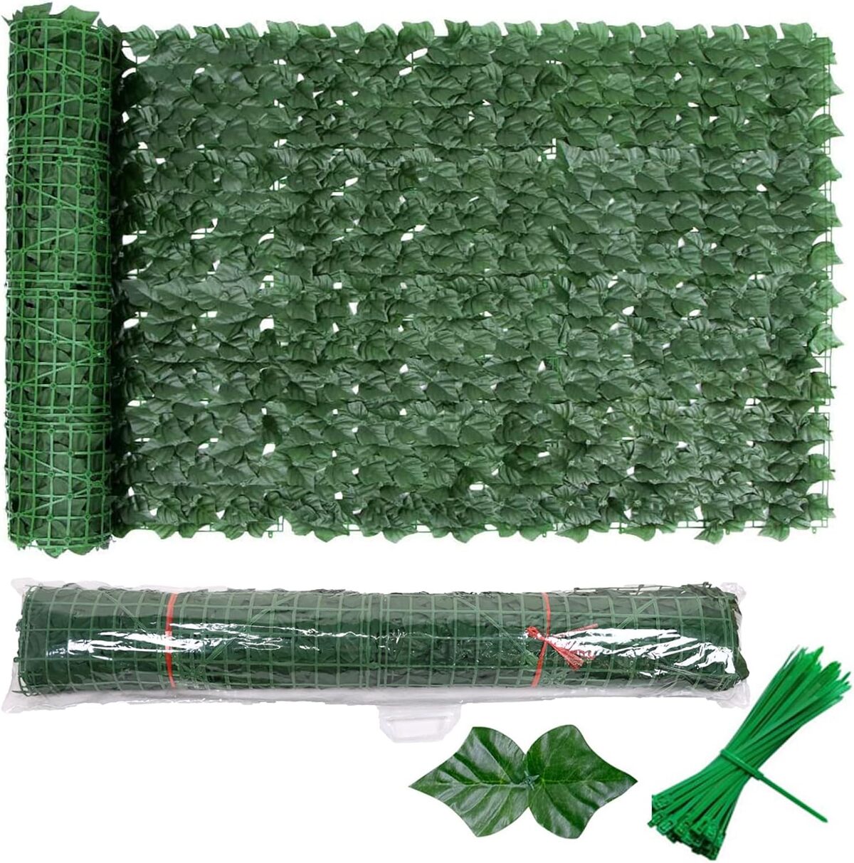 Test : haie artificielle feuillage lierre 1m x 3m pour jardin et balcon