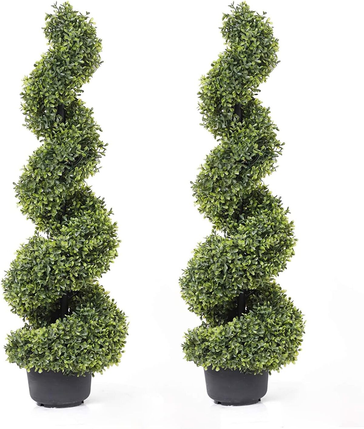 Avis : momoplant buxus réaliste en spirale pour votre intérieur et extérieur