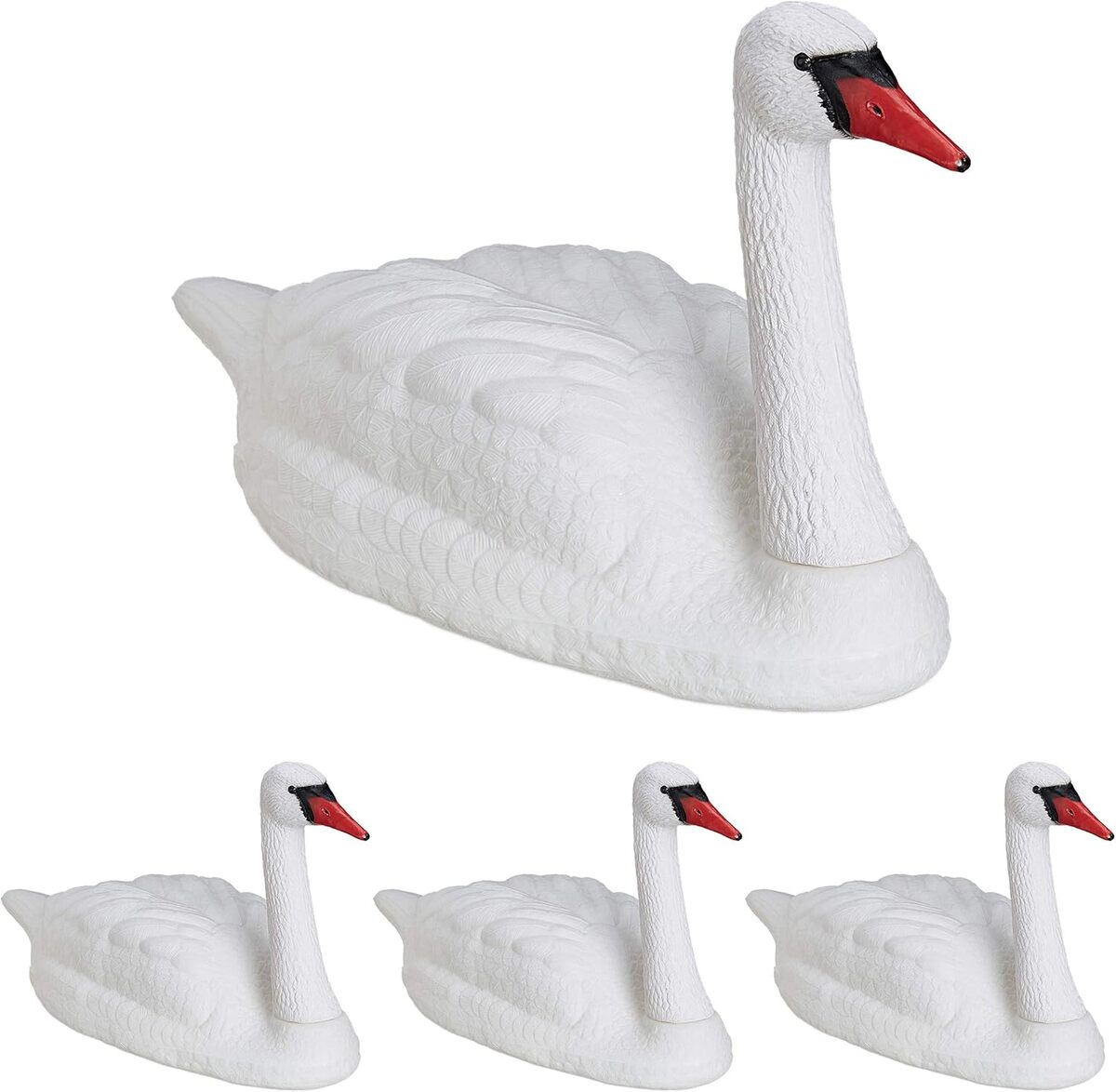 Avis : figurine de jardin Relaxdays cygne, lot de 4 flottants