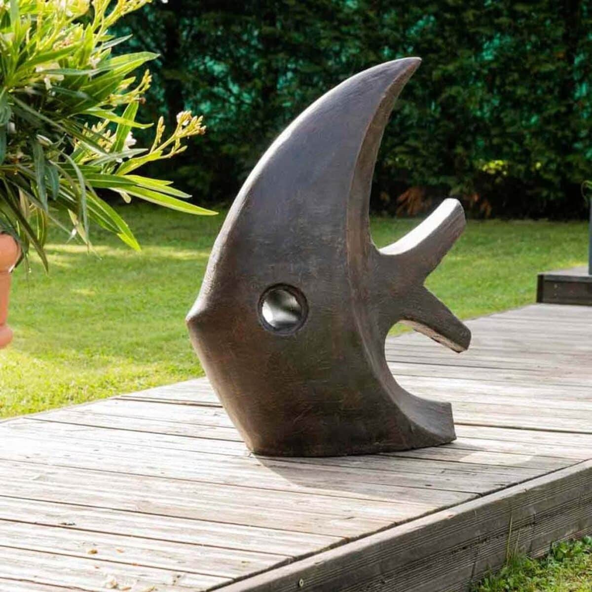 Avis statue poisson Wanda collection : design élégant pour le jardin