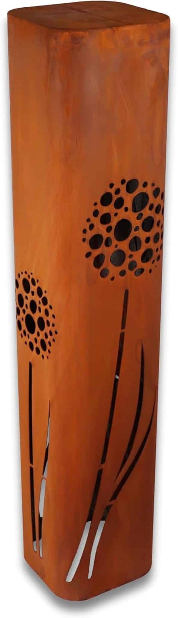 Avis sur la colonne rouille Pustebumen Rostikal, design unique