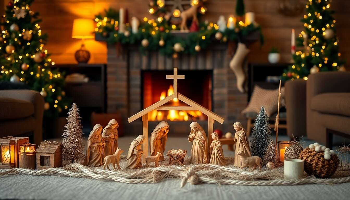 Crèche de noël artisanale : un savoir-faire à découvrir