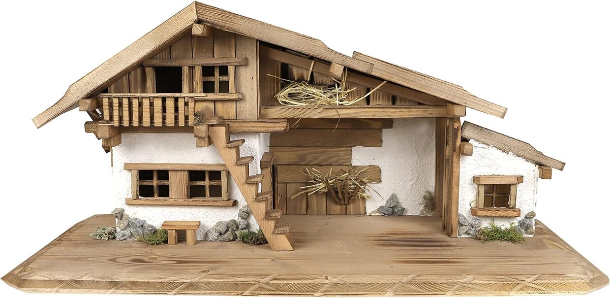 Avis crèche de Noël Woidwerk Manufaktur W28