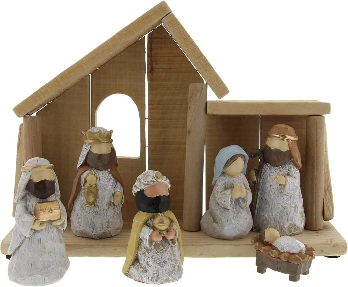 Avis sur la crèche de Noël burton+BURTON, lot de 7
