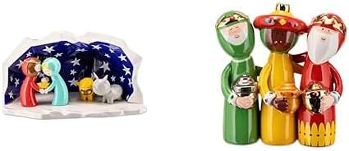 Avis sur la crèche design en porcelaine Alessi AGJ01 W Happy Eternity