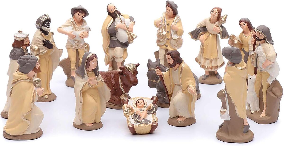 Avis sur la crèche terre cuite Holyart modèle élégant 15 santons 15 cm