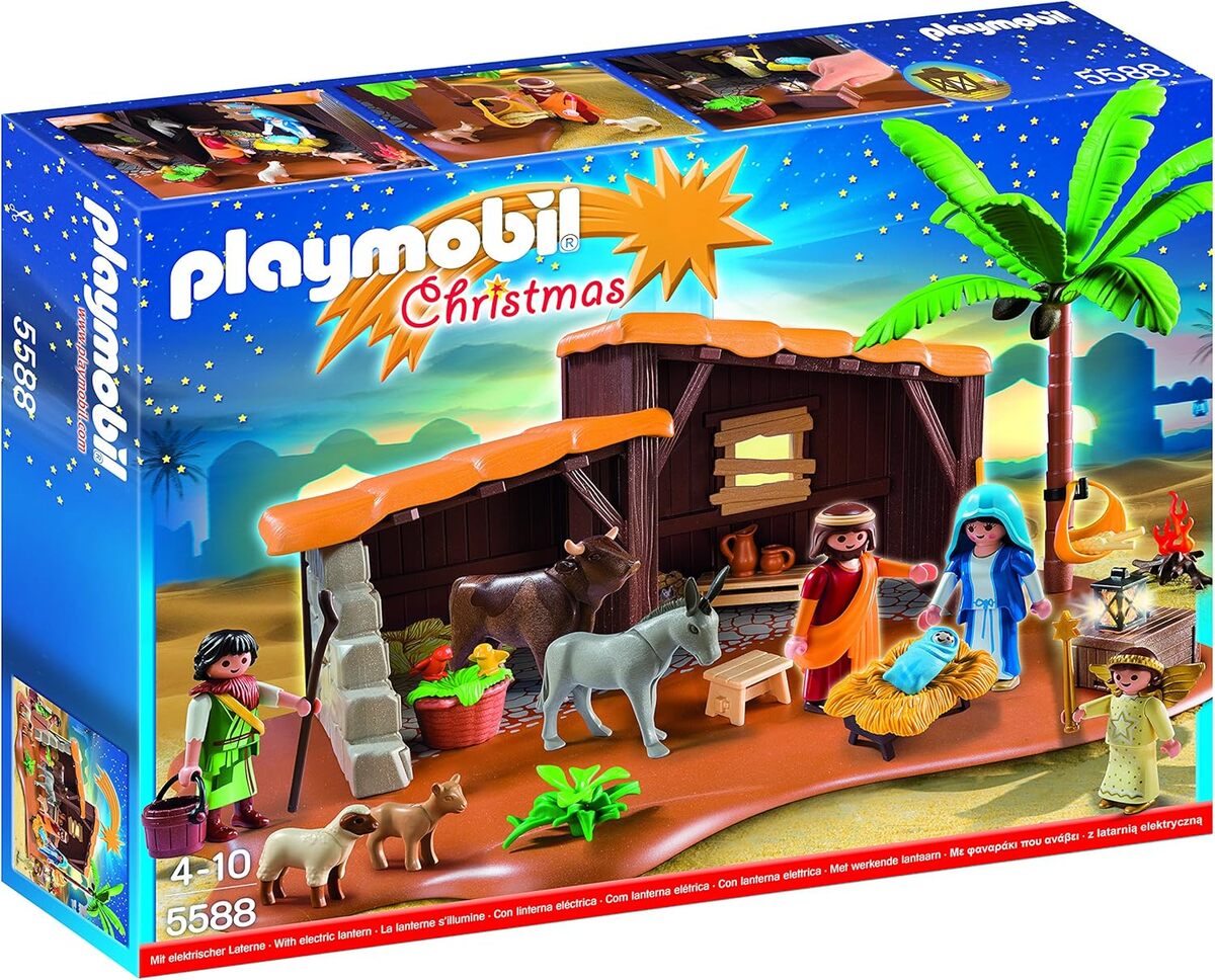 Test du jeu de construction crèche de Noël - Playmobil Âne 5588