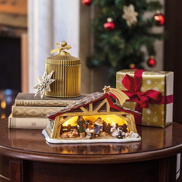 Villeroy & Boch Toy’S Delight Chemln de Table Gobelin XL, Rouge/Multicolore, 49 x 143 cm