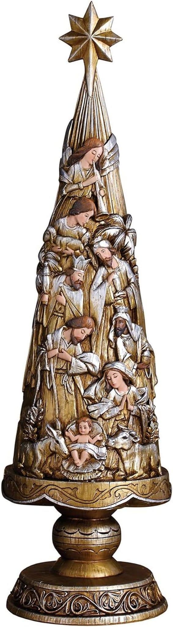 Avis : figurine métallique Avalon Gallery pour crèche de Noël