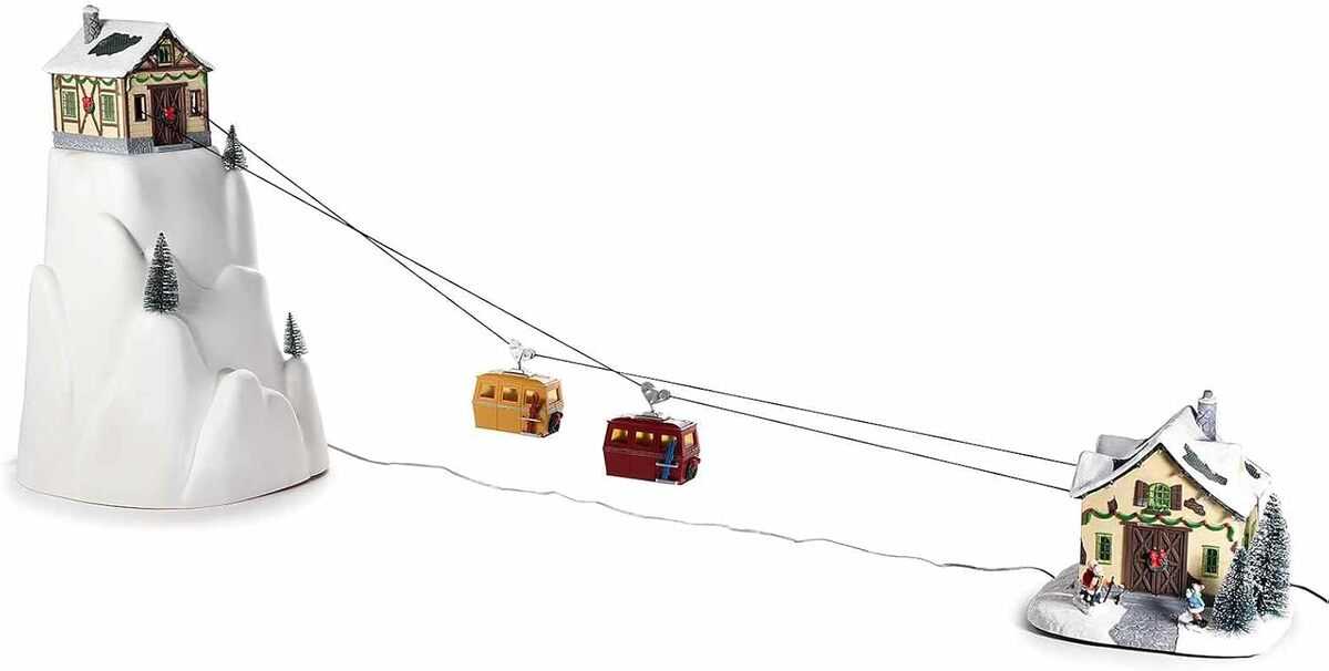 Avis sur la décoration téléphérique Gruppo Maruccia : sons et mouvement pour Noël