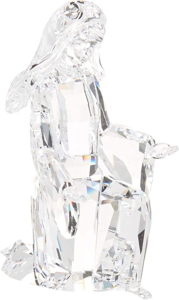 Avis Swarovski crèche de noël en cristal transparent