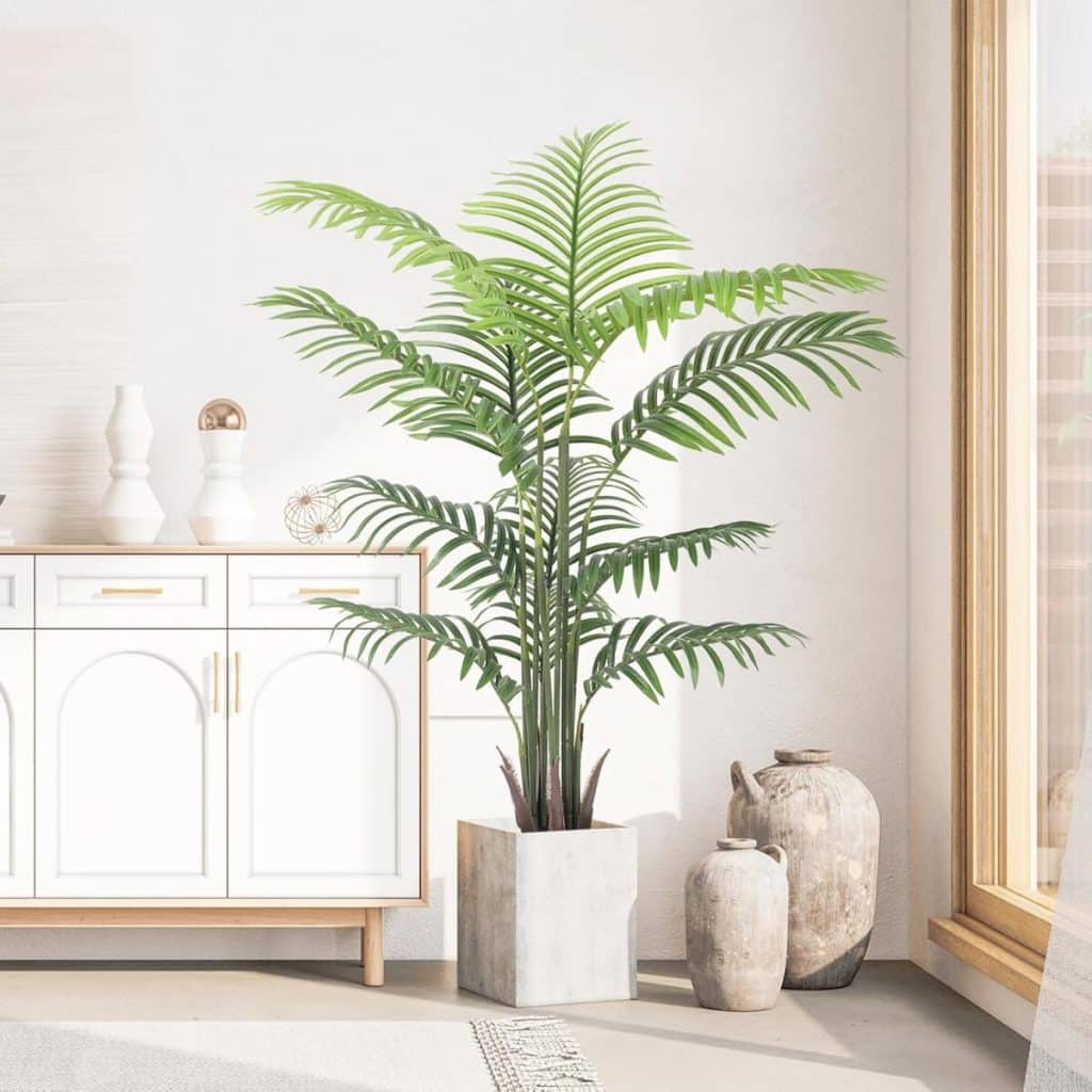 Avis Yoleo palmier artificiel 120 cm : style et exotisme