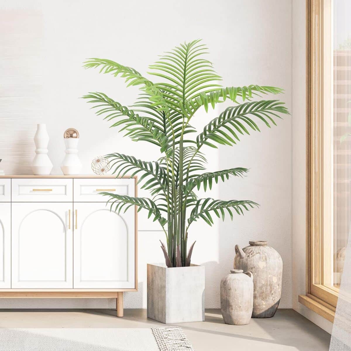 Avis Yoleo palmier artificiel 120 cm : style et exotisme