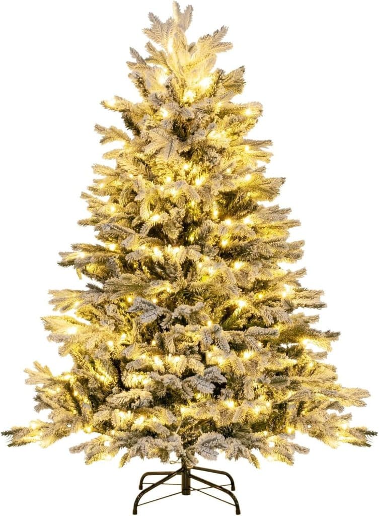 Test complet : sapin de noël lumineux Costway 135 cm