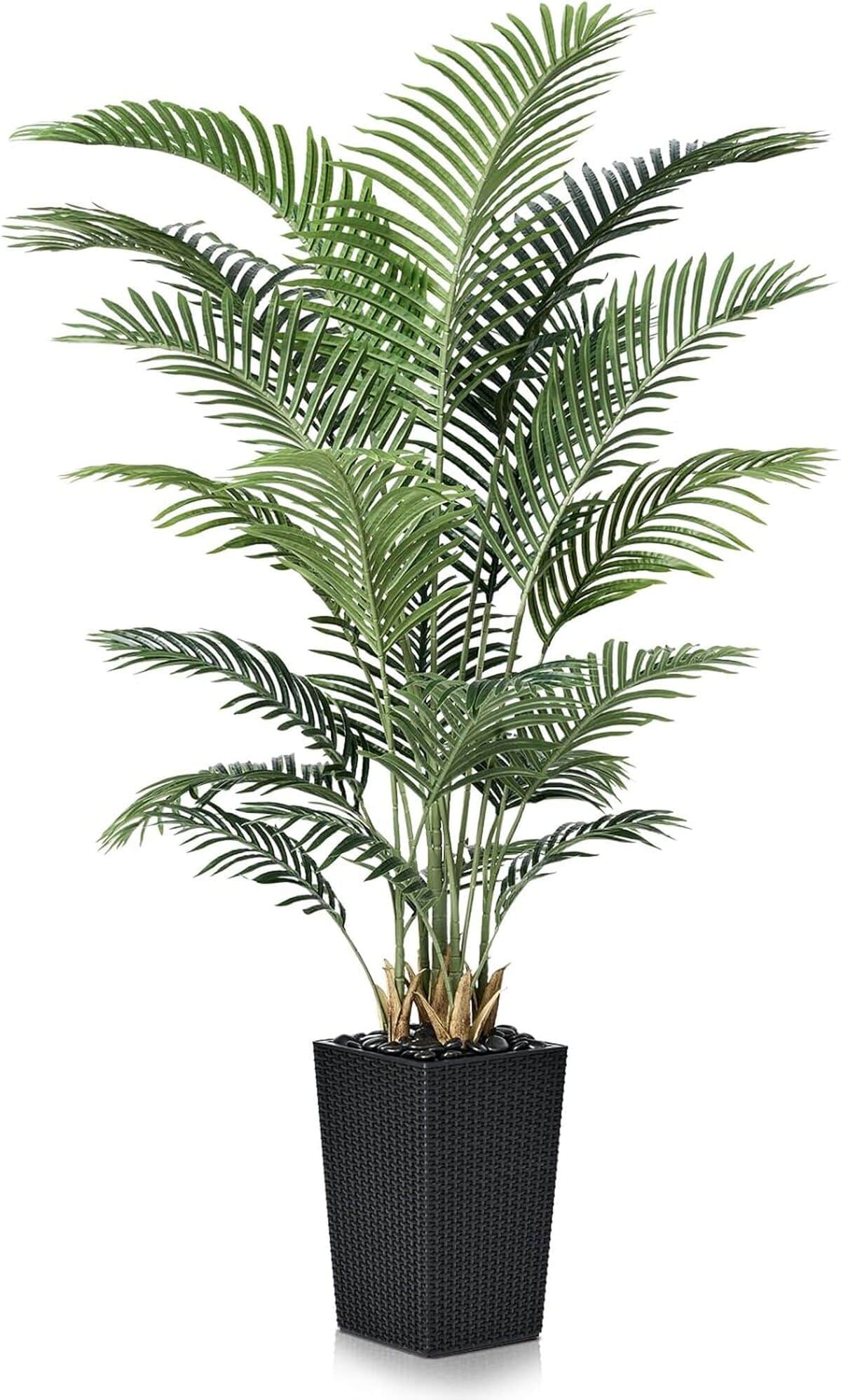 Test du palmier artificiel VeriNatural 180 cm : décoration résistante aux UV