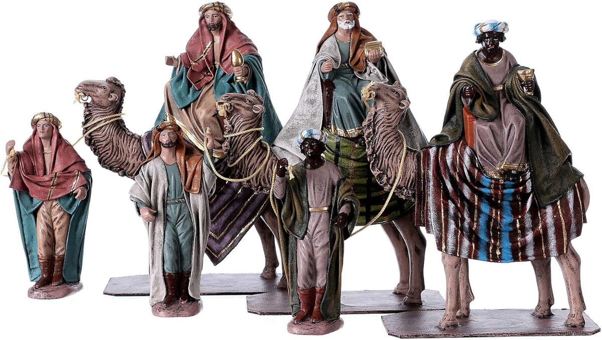 Test Holyart Santons Rois Mages Espagnol 14 cm