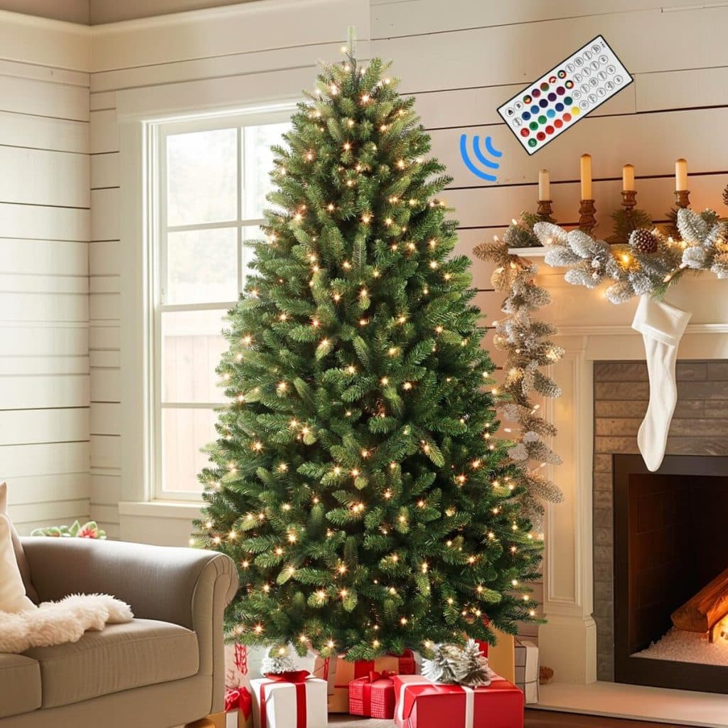 Test : sapin lumineux Alupssuc 180CM et ses 400 LED multicolores