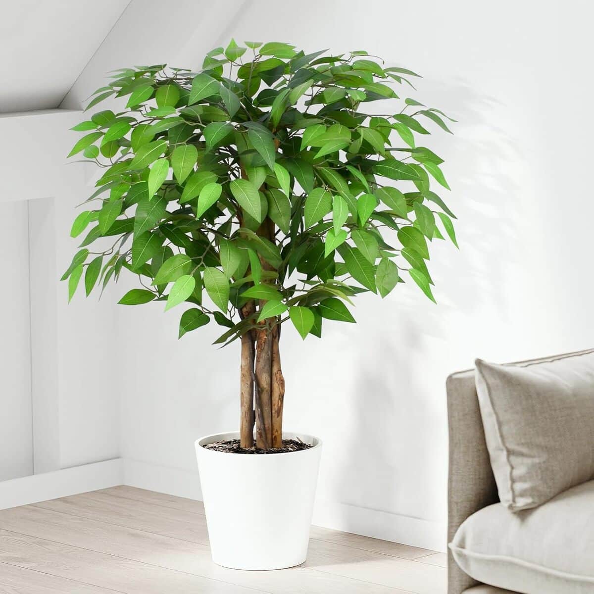 Avis : arbre artificiel Keeplush ficus 210cm et ses 1760 feuilles