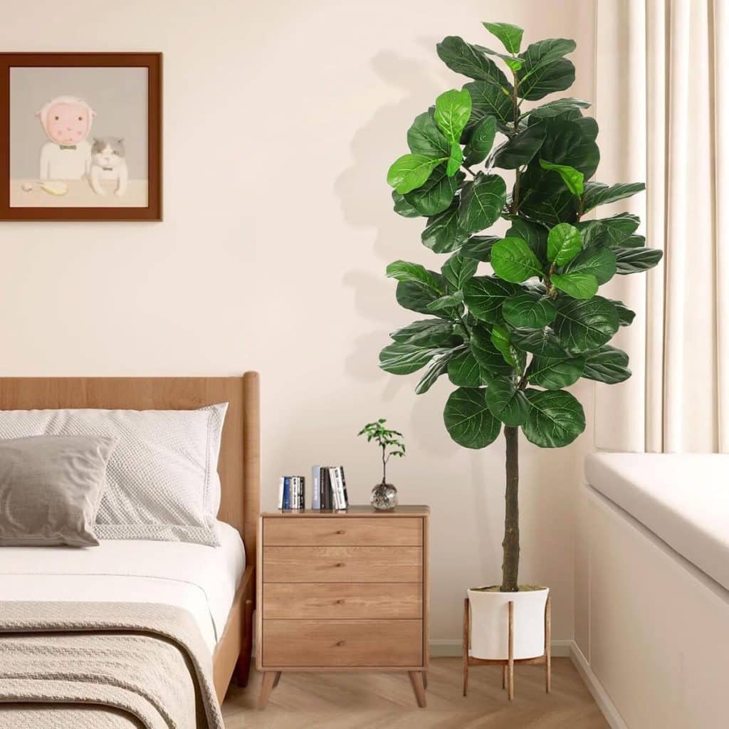 Avis : ficus lyrata artificiel 1, 8 m pour maison et bureau