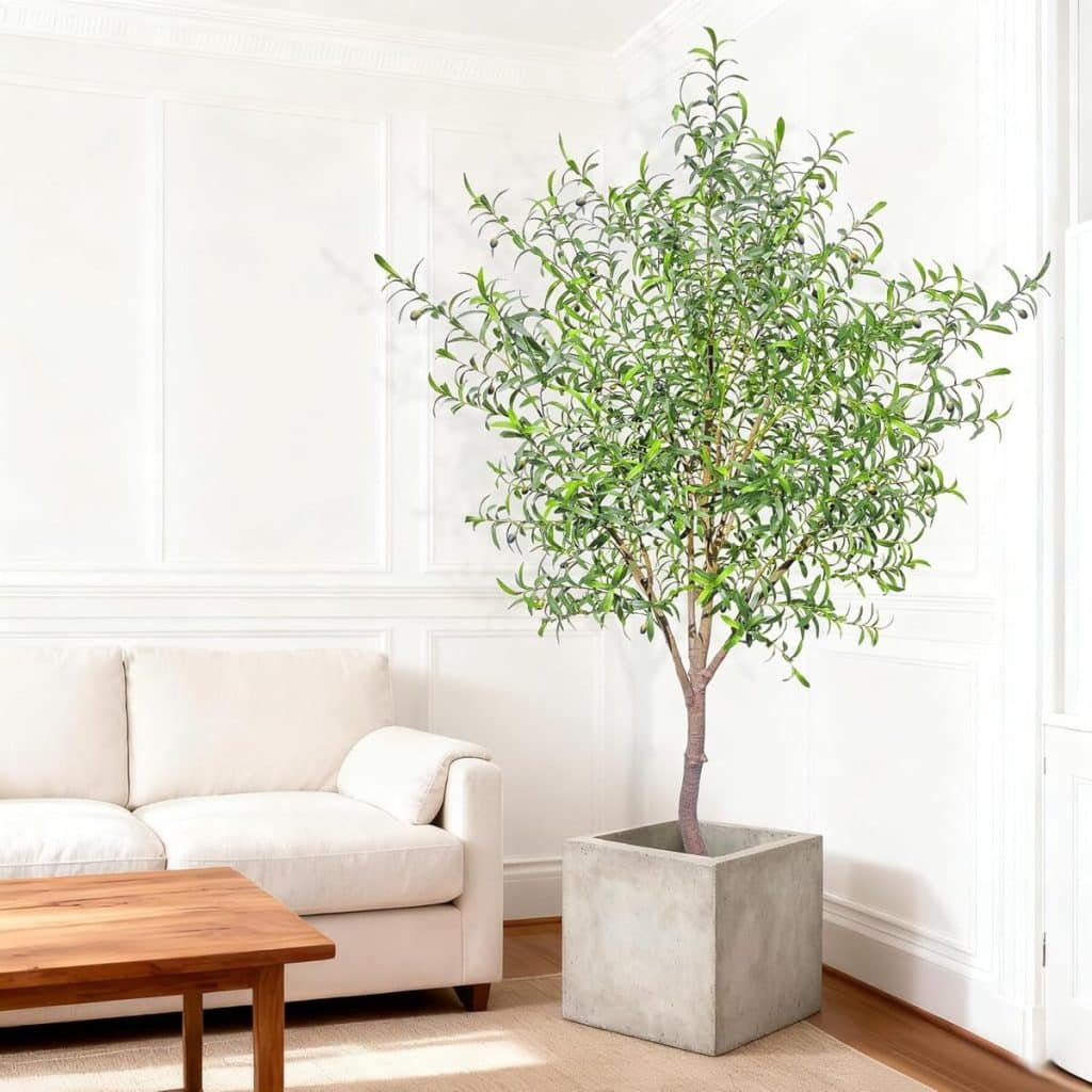 Avis : olivier artificiel Niwellveb en pot 2, 4 m