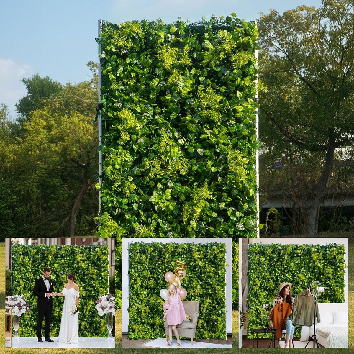 Avis : panneaux muraux floraux 3D pour mariages et déco