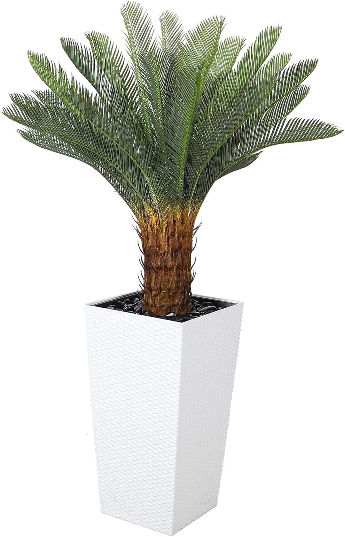 Avis sur le ficus lyrata artificiel avec pot blanc : élégance naturelle
