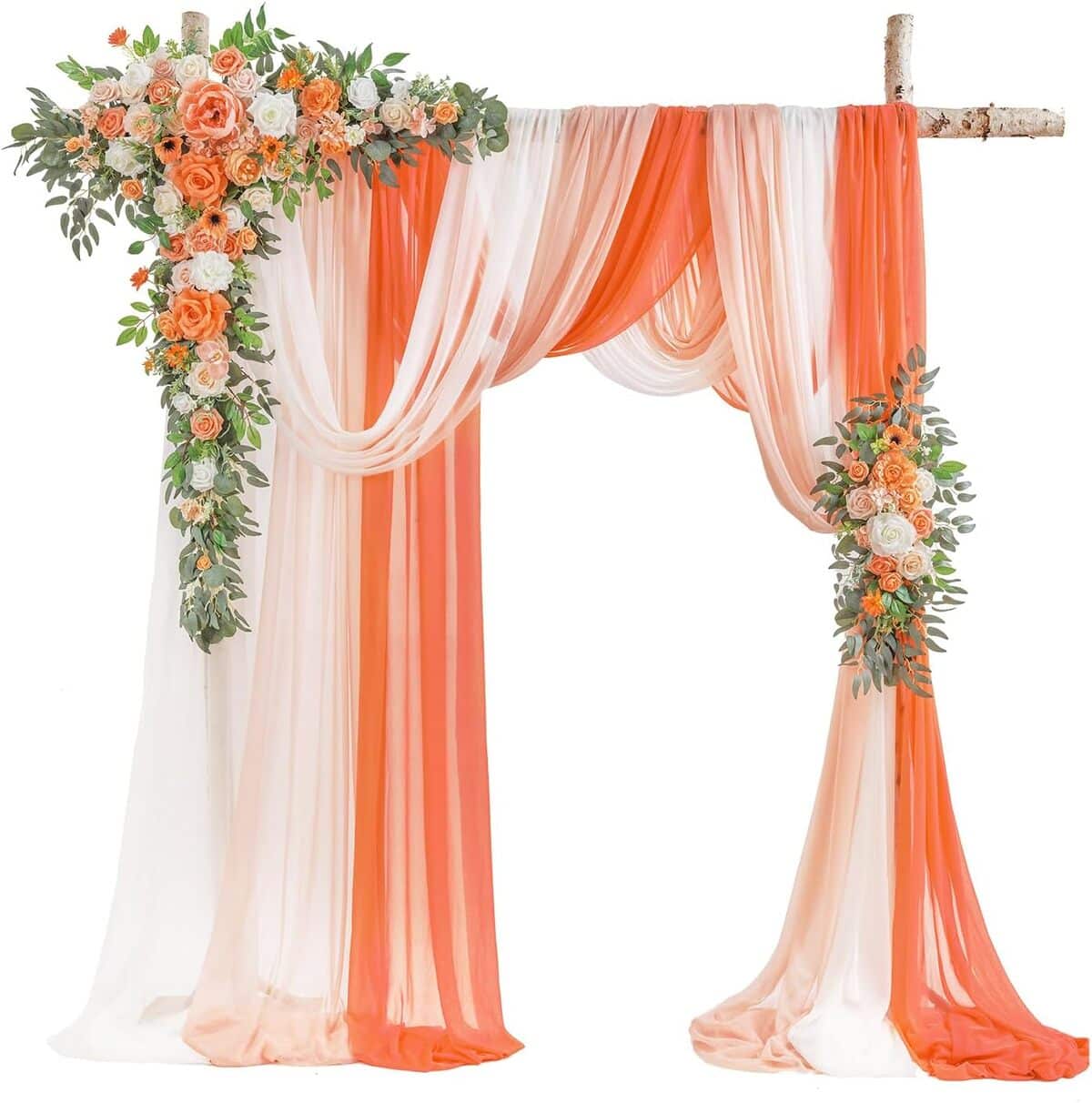 Avis sur le kit arches Tinge Time : élégance florale pour mariages