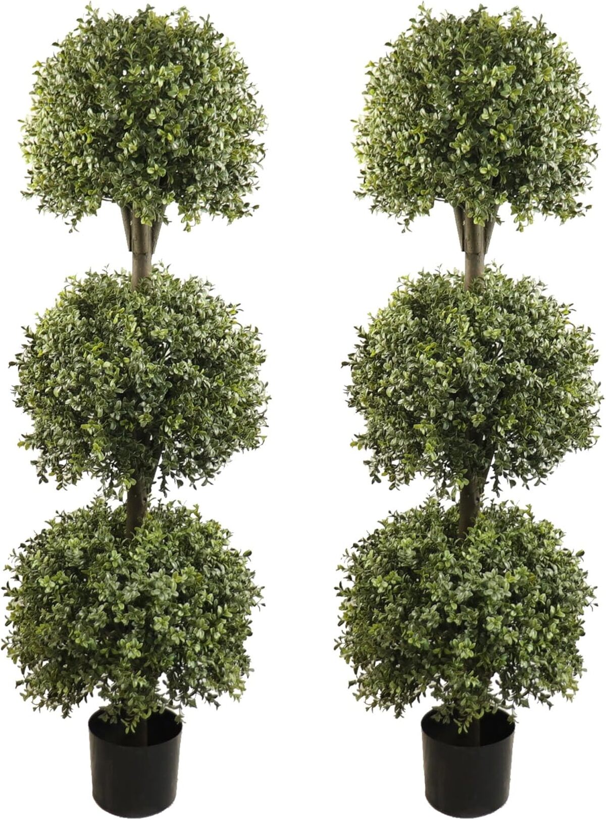 Avis : arbres topiaires artificiels 142 cm triple boule