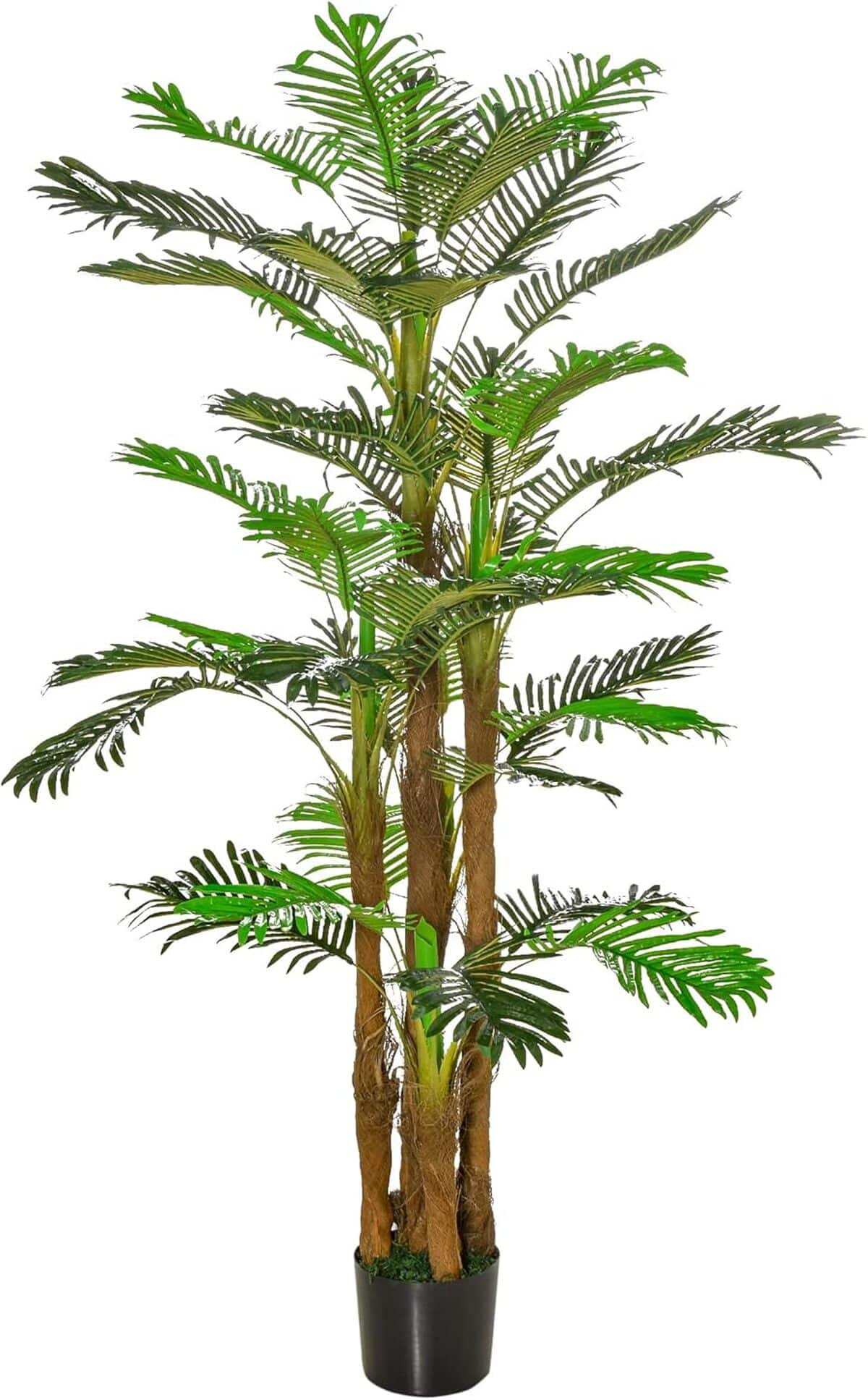 Avis sur le palmier artificiel Outsunny H.1, 85 m : faux mais réaliste