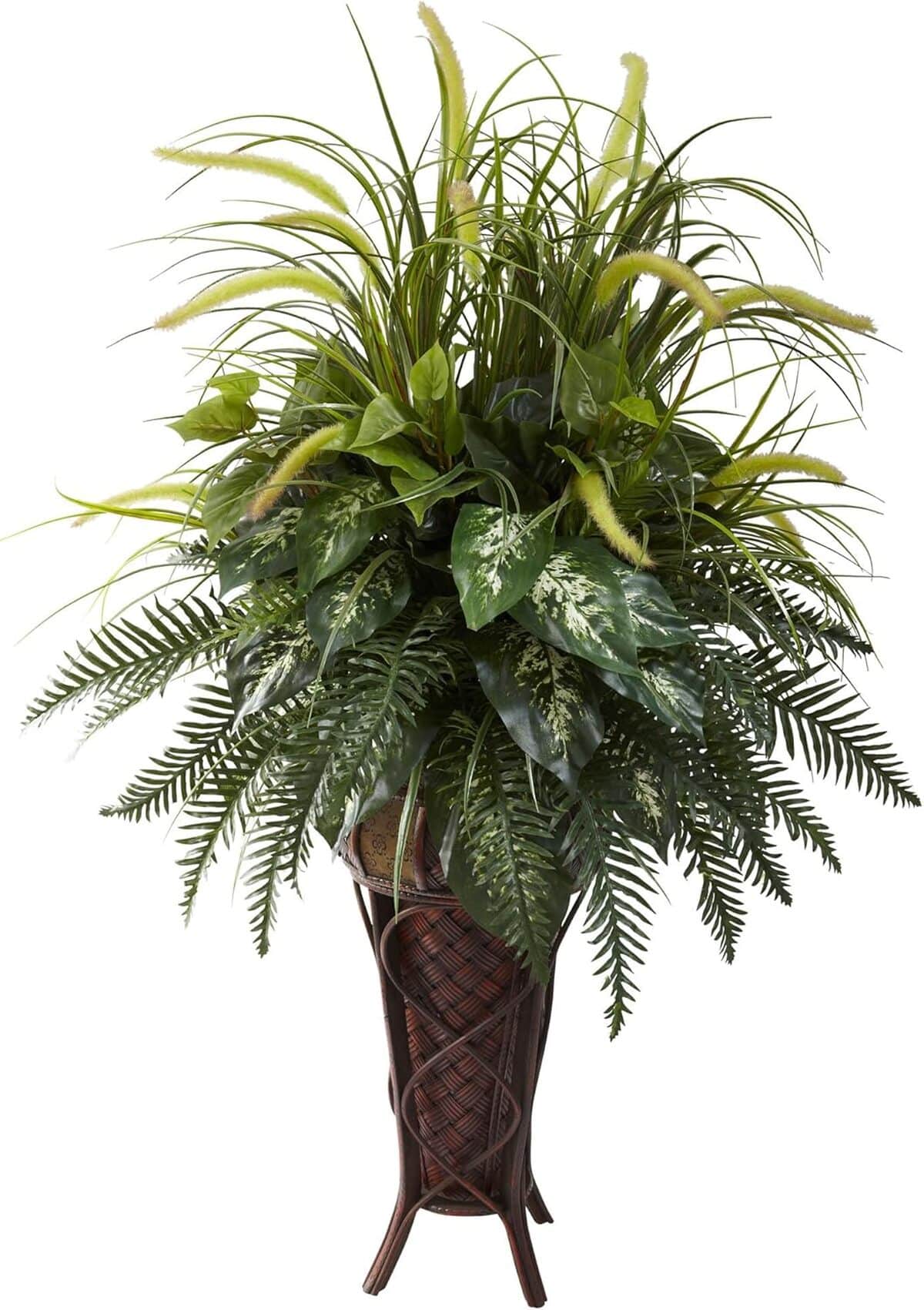 Test de la plante verte sur support NearlyNatural 6725