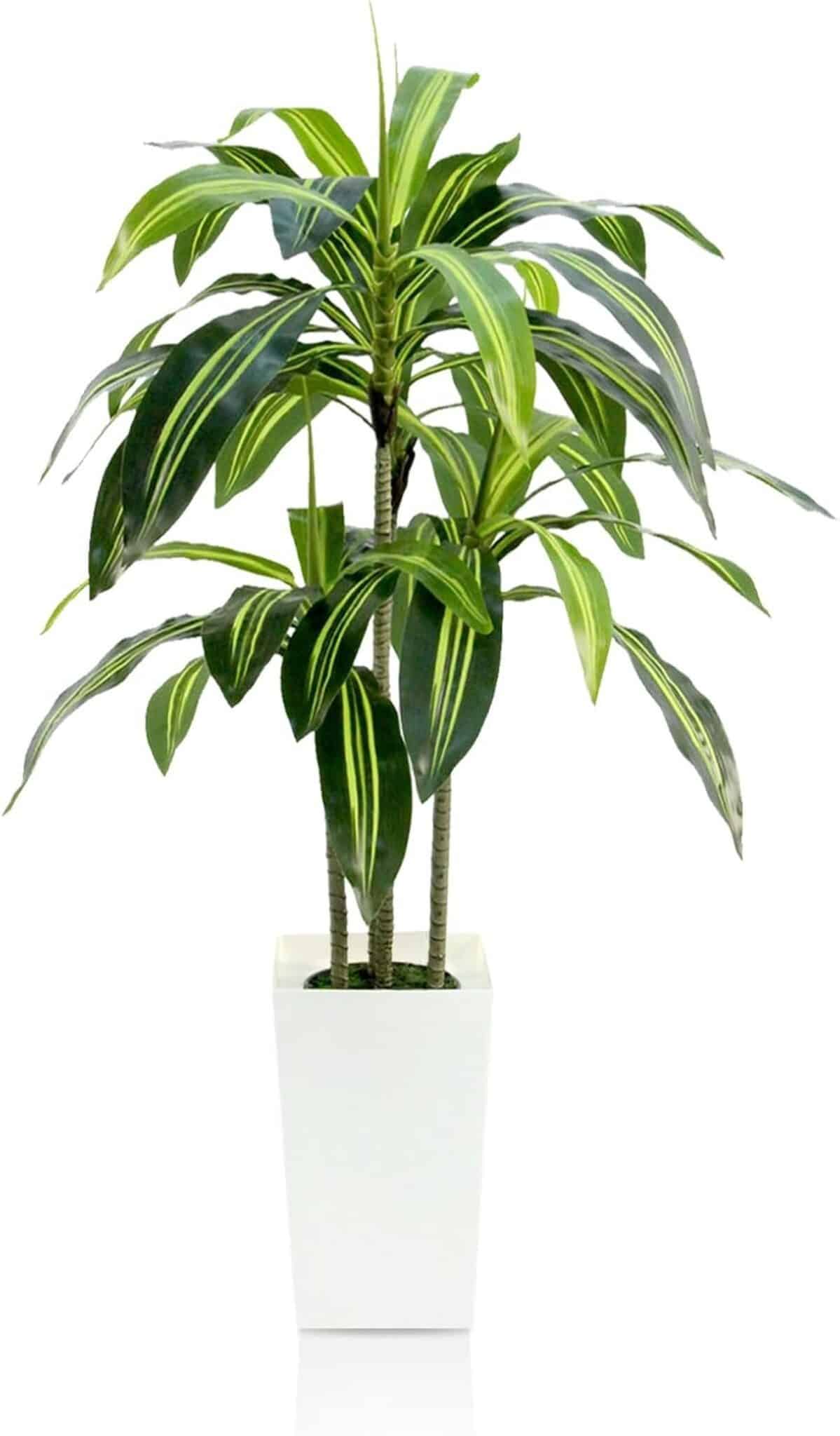 Avis dracaena artificiel 1, 2 m : touche déco et réalisme