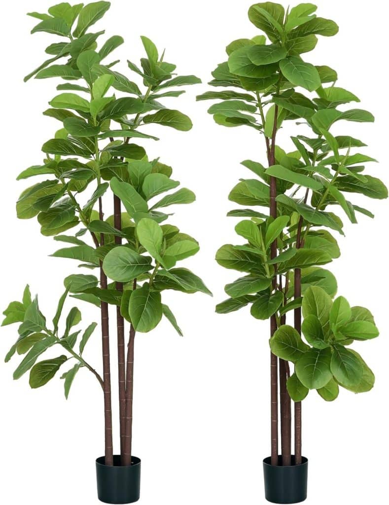 Avis : plantes artificielles HOMCOM Ficus Lyrata 180cm