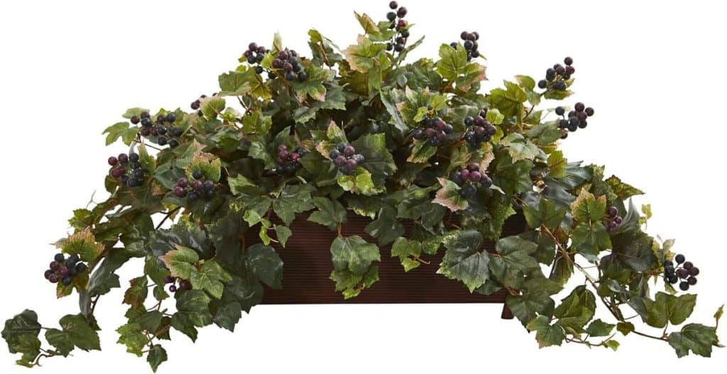 Avis sur la feuille de raisin artificielle Nearly Natural 8220