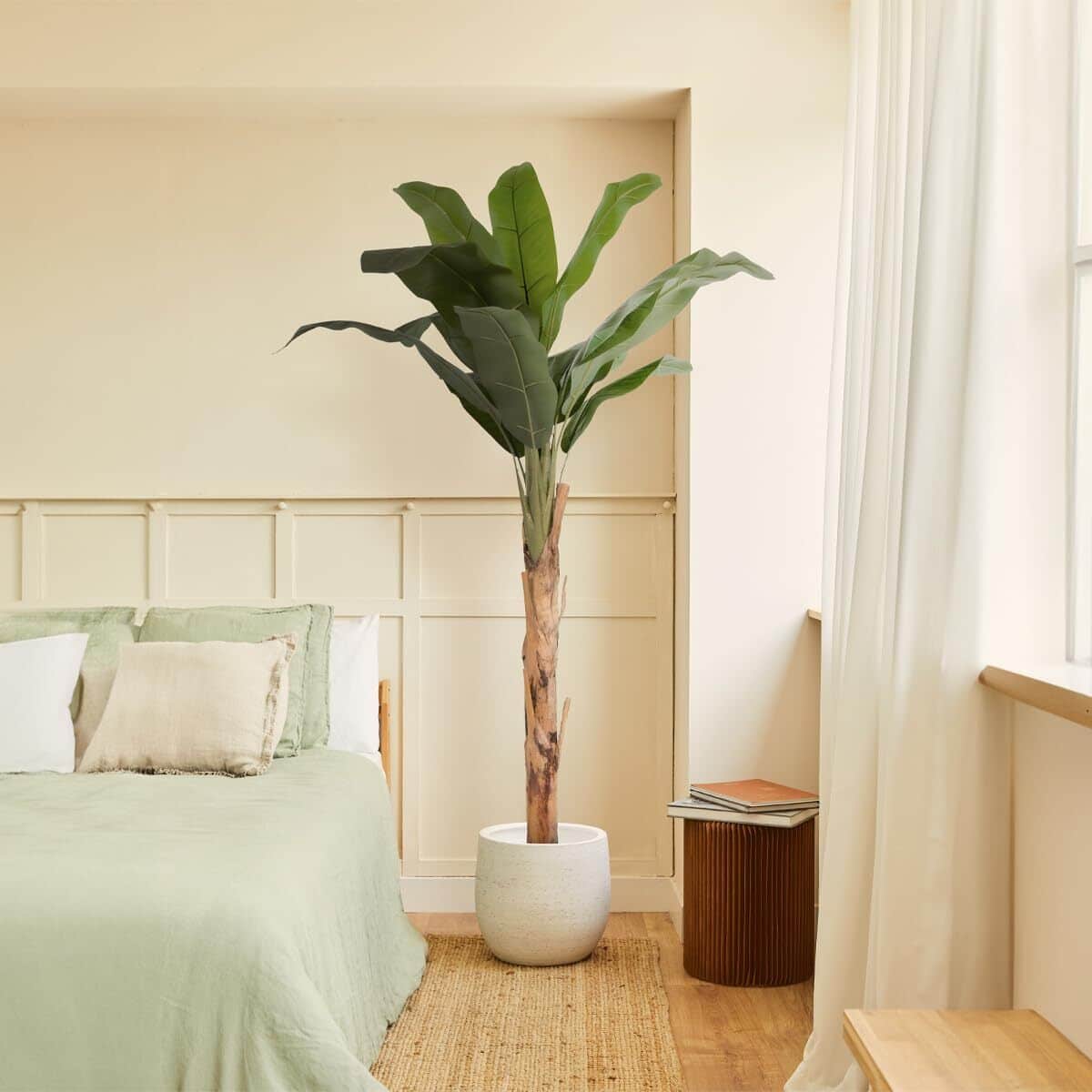 Avis sur le bananier artificiel Blaine 150 cm : décoration exotique réaliste