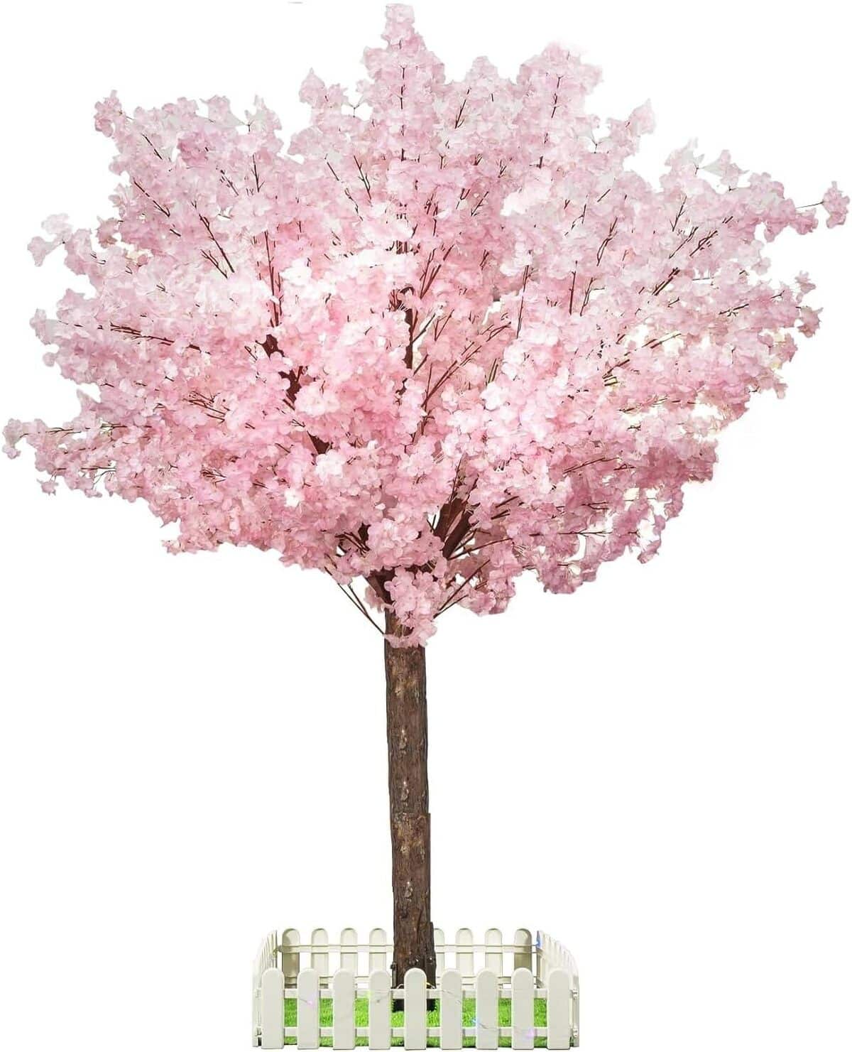 Avis sur le cerisier artificiel en fleurs 1, 8 m : décoration intérieure et extérieure