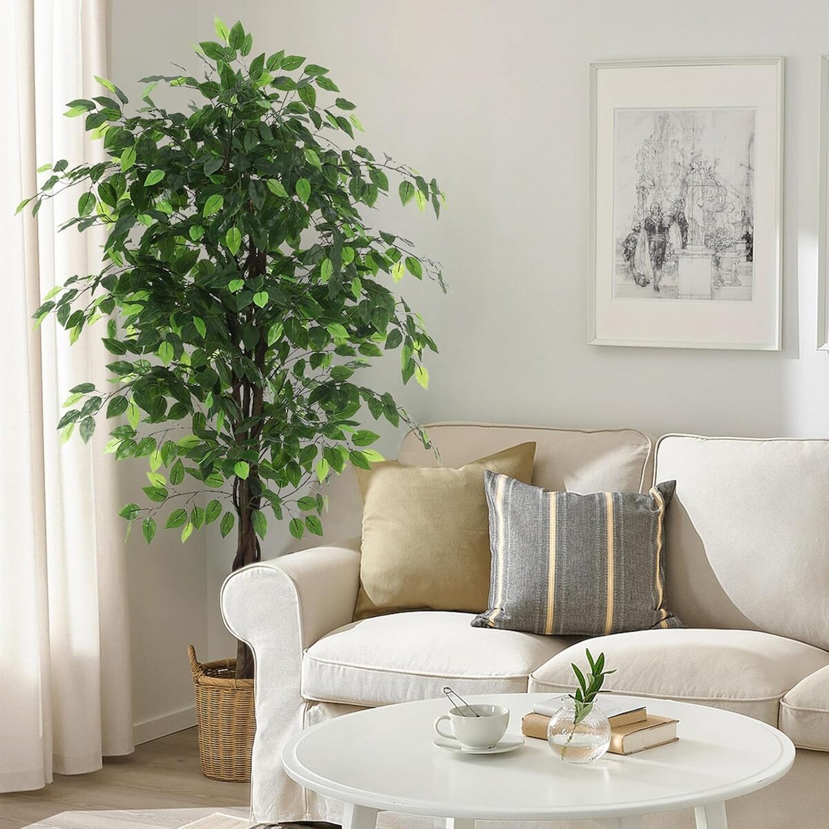 Avis sur le ficus artificiel 1, 8 m : élégance et polyvalence déco