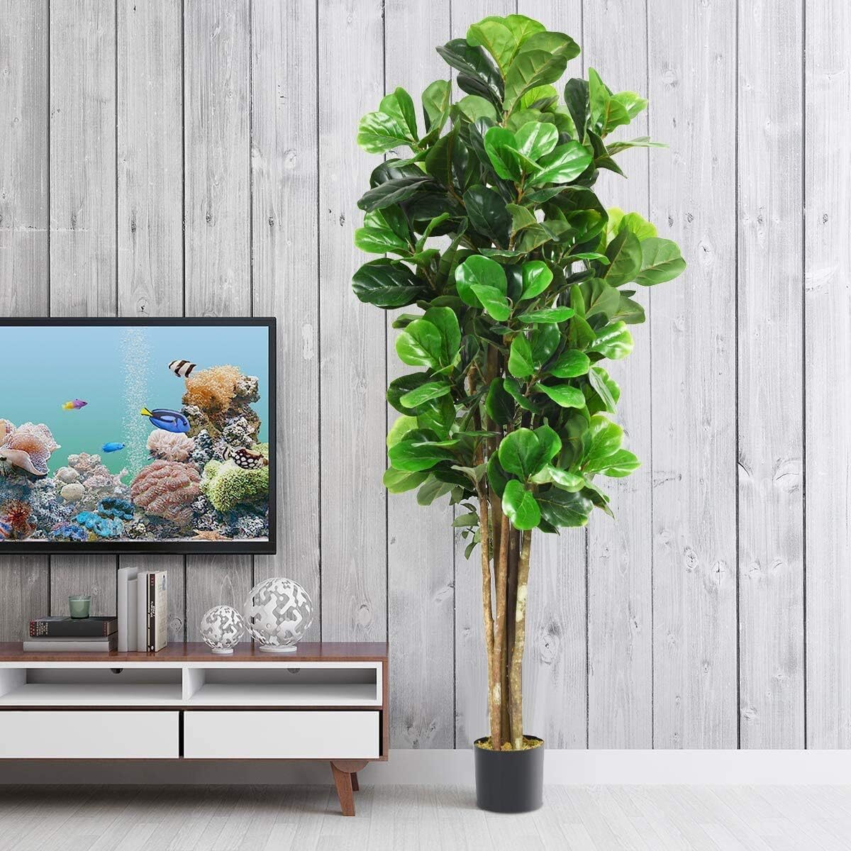 Avis sur le figuier artificiel FANTASK 1, 8 m : une touche de verdure déco