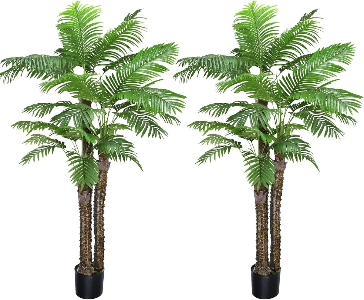 Avis sur le lot de palmiers phénix artificiels ROOMTEC