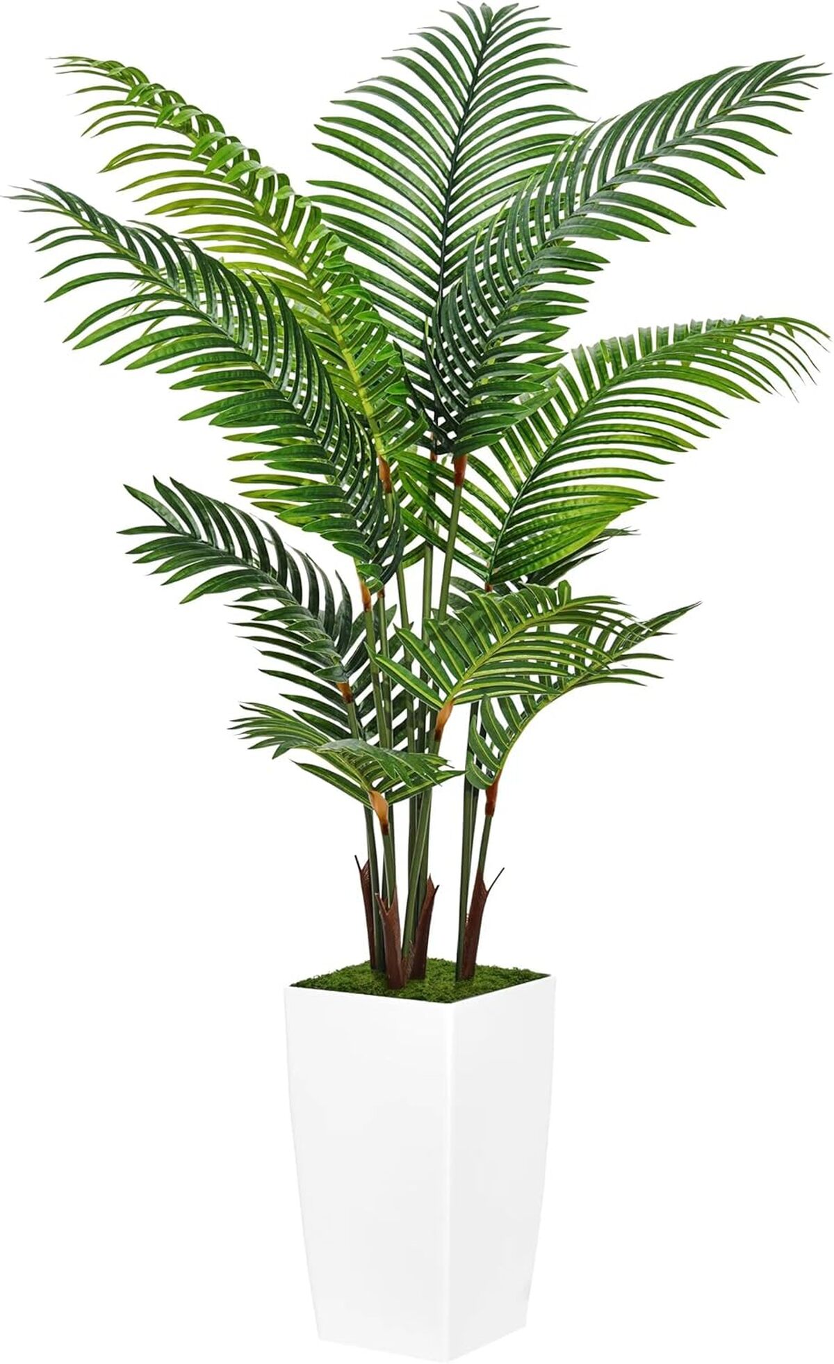 Avis sur le palmier Areca artificiel 1, 5 m en pot blanc
