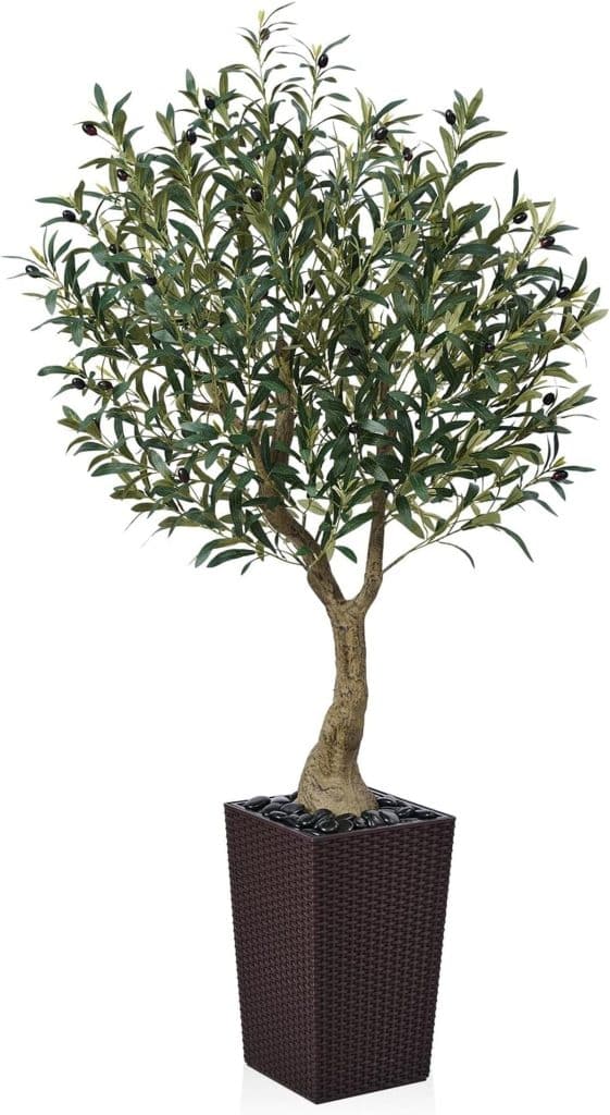 Avis sur le VeriNatural Olivier 150 cm : élégance et résistance aux UV