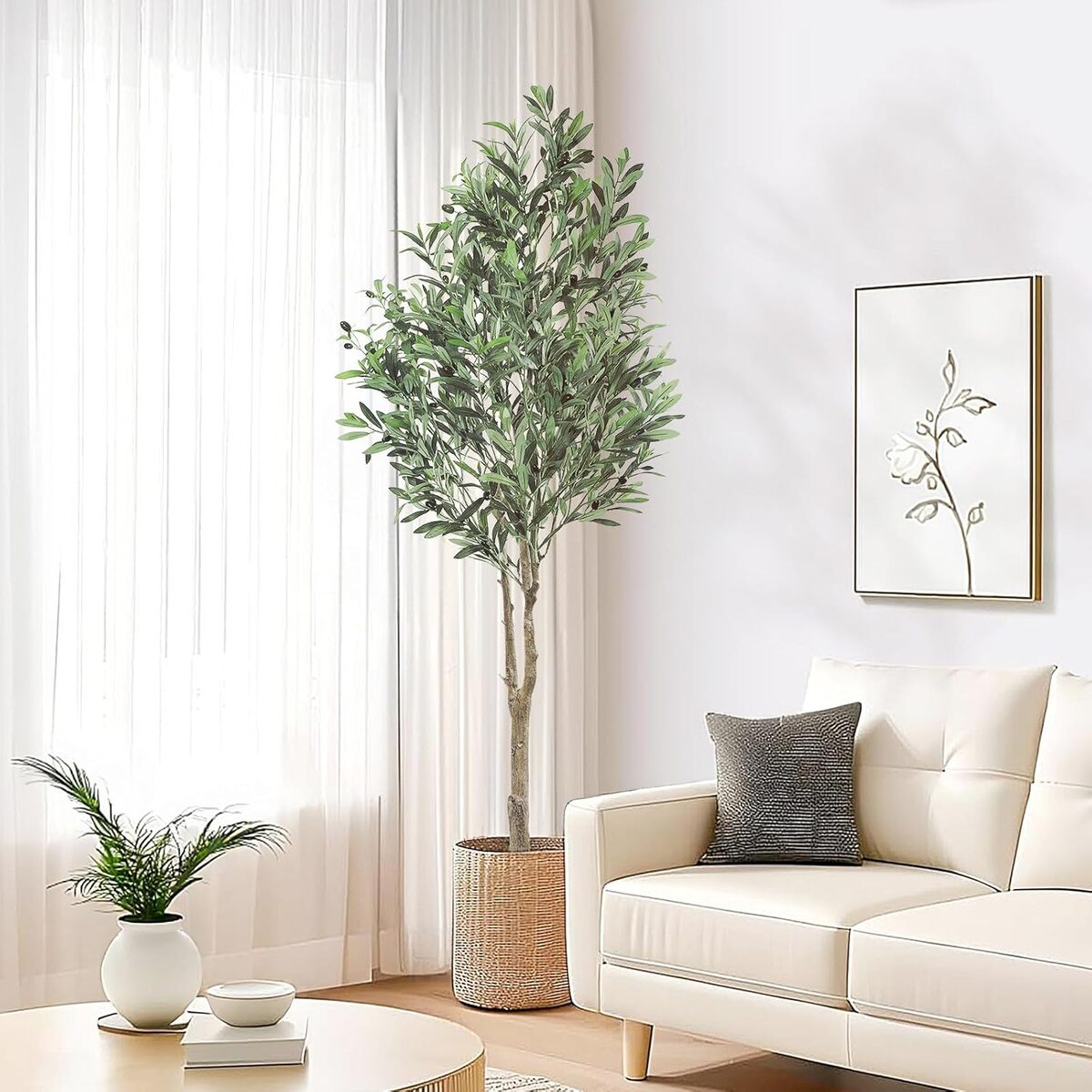Avis sur l'olivier artificiel Oc'leaf 180 cm : une déco élégante