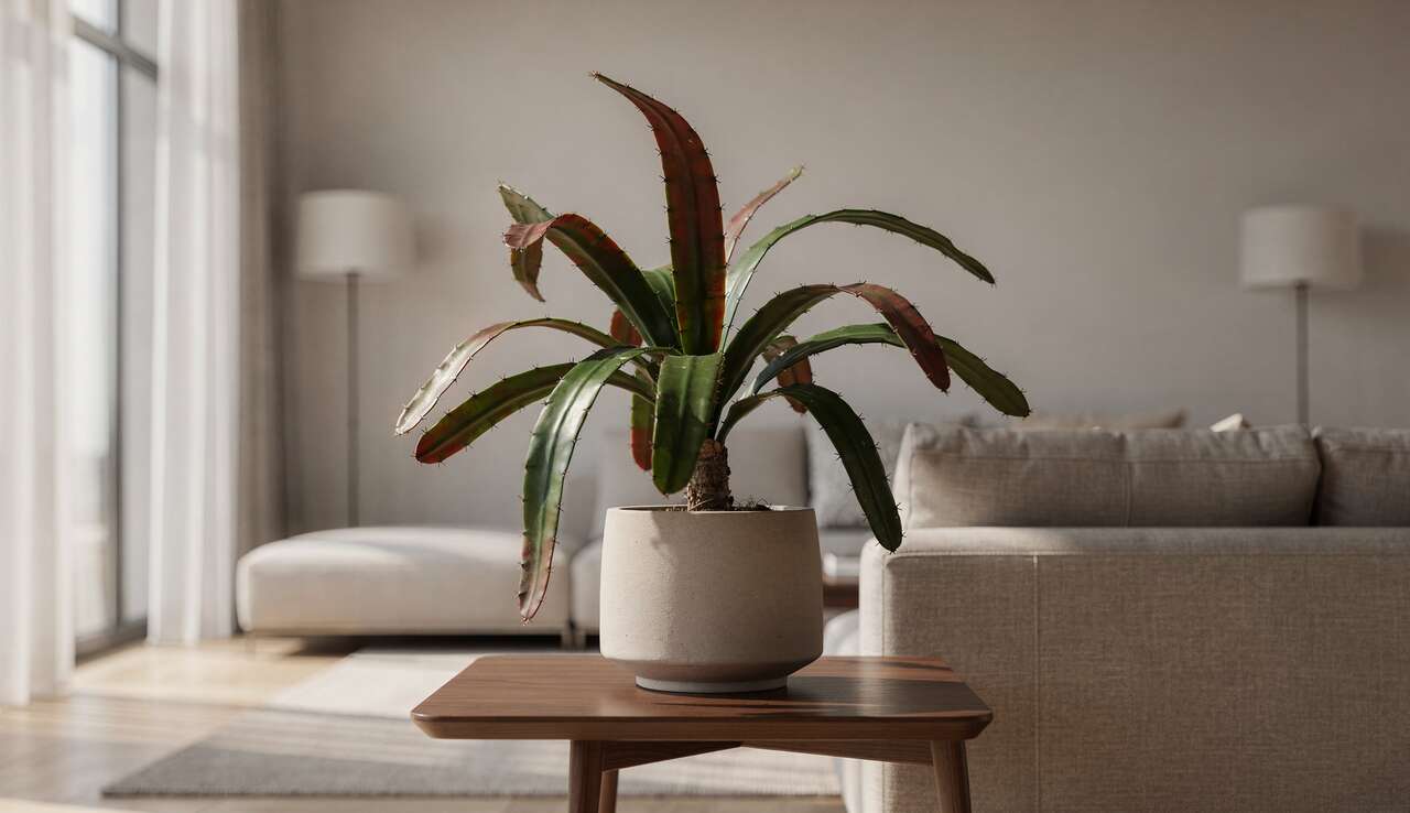 Cactus épiphyllum artificiel : plante décorative chic