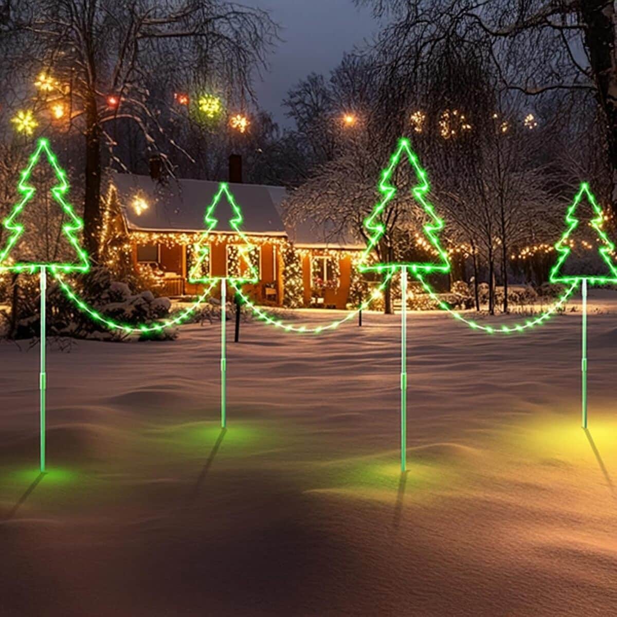 Avis : quntis sapin lumineux LED extérieur étanche
