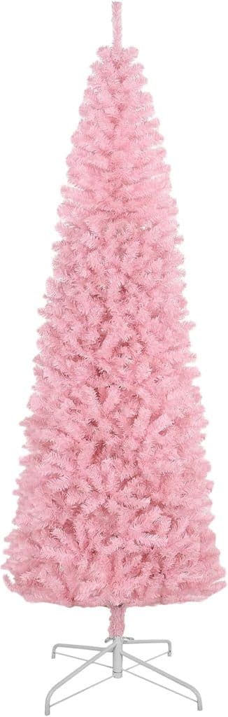 Avis sur le sapin de Noël artificiel rose HOMCOM 2, 4 m
